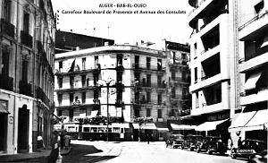 ALGER-BAB-EL-OUED - CARREFOUR DU BOULEVARD PROVENCE ET AVENUE DES CONSULATS